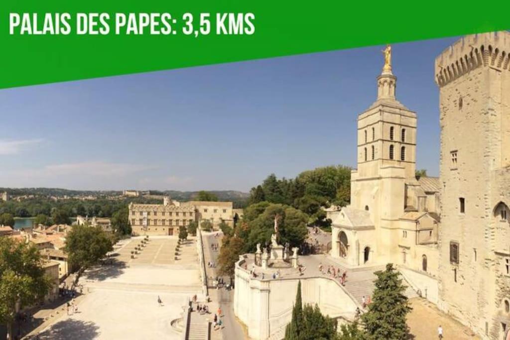 Le Figuier - Clim - Wifi Daire Villeneuve-lès-Avignon Dış mekan fotoğraf