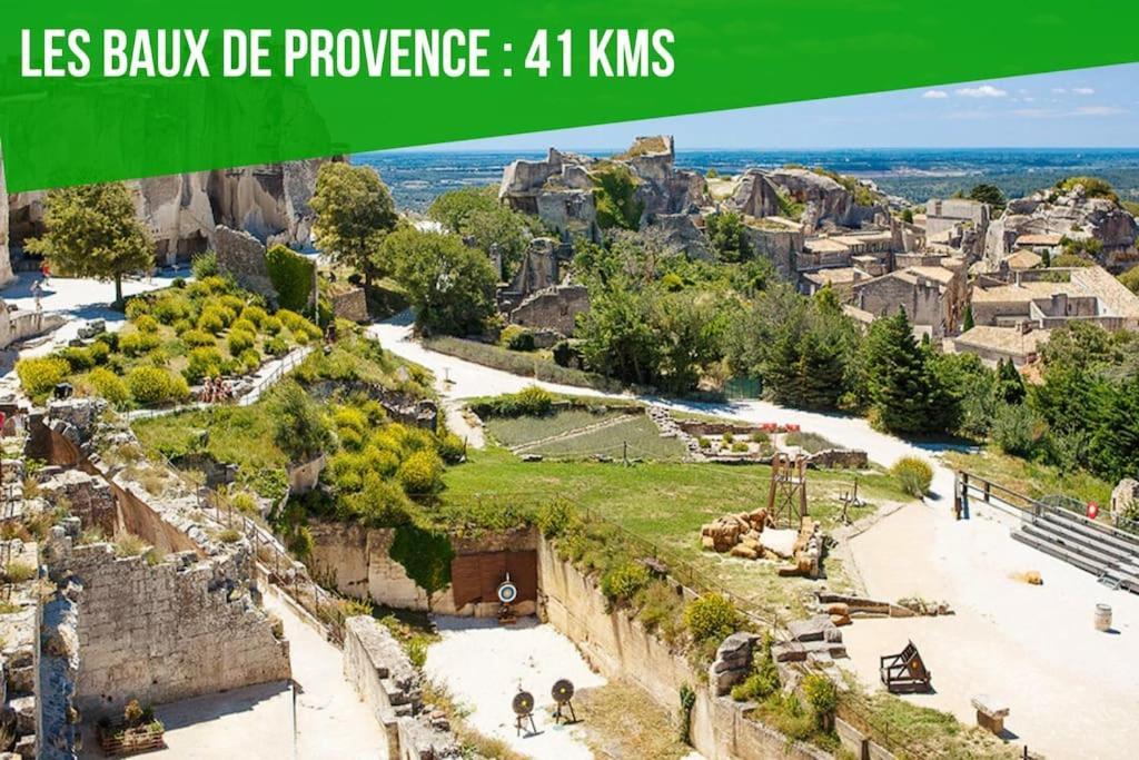Le Figuier - Clim - Wifi Daire Villeneuve-lès-Avignon Dış mekan fotoğraf