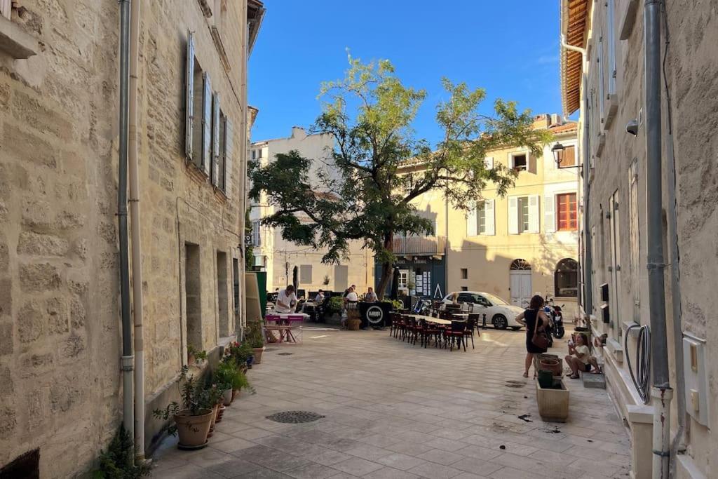 Le Figuier - Clim - Wifi Daire Villeneuve-lès-Avignon Dış mekan fotoğraf